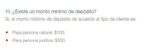 Banesco Cuentas en dólares