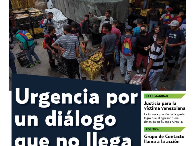 Portada edición 102 Cocuyo #7 Urgencia por un diálogo que no llega