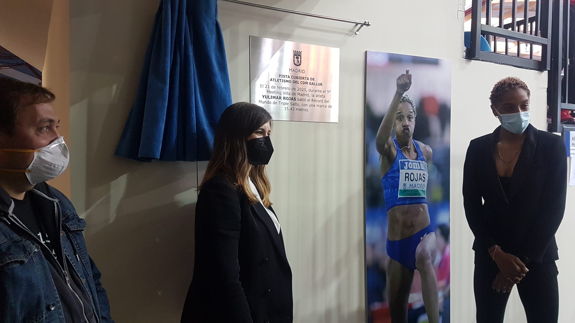 Homenaje a Yulimar Rojas en Madrid