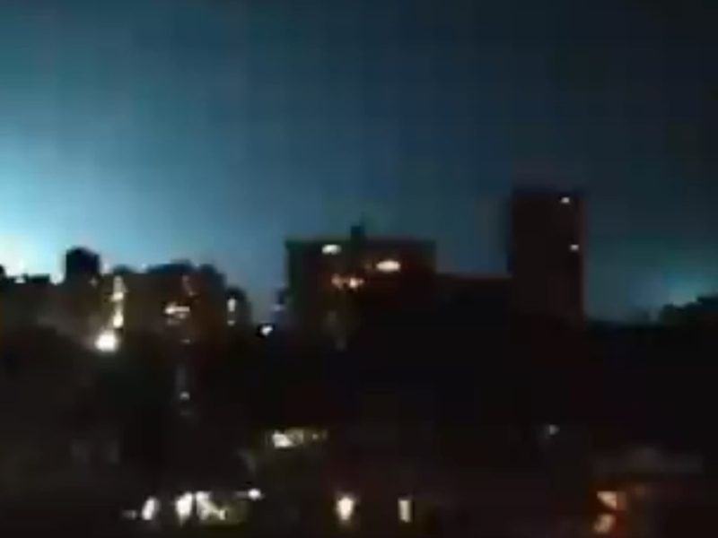 Maracaibo y San Francisco #sinluz la noche de este 22 de febrero