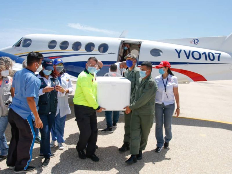 Nueva Esparta recibe primer lote de dosis de Sputnik V