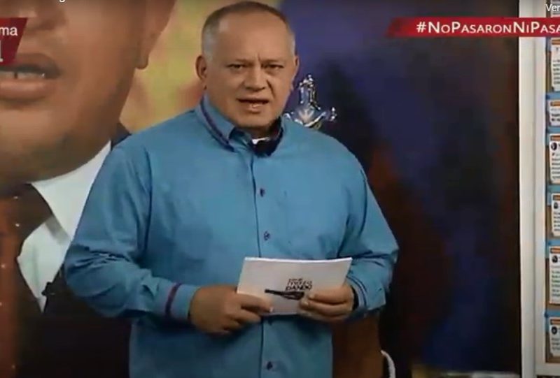 Diosdado Cabello a la UE: Vayan a comerse un dulce