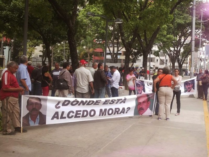Alcedo Mora y los hermanos Vergel cumplen seis años desaparecidos