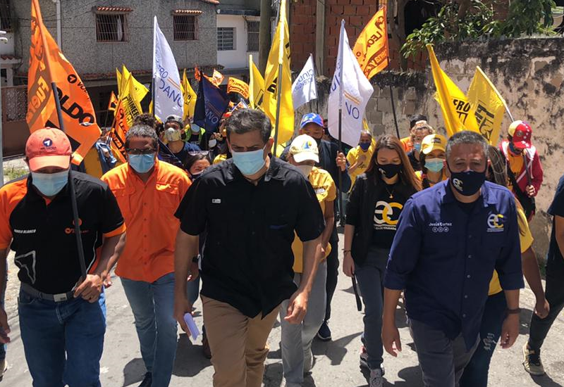 Carlos Ocariz convoca a los venezolanos a luchar por condiciones para ir a elecciones