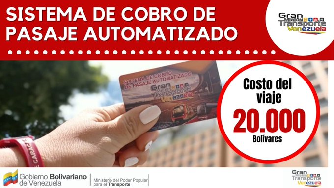 Dónde se pueden adquirir las tarjetas electrónicas para pagar pasaje del Metro de Caracas