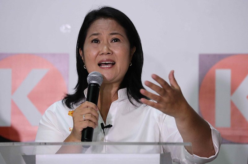 Keiko Fujimori reconocerá triunfo de Pedro Castillo como presidente de Perú