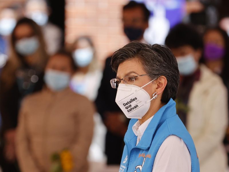 Alcaldesa de Bogotá, Claudia López, da positivo por coronavirus