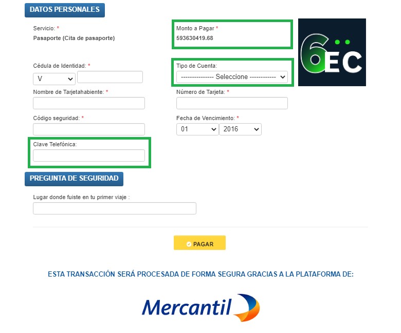 Saime Mercantil