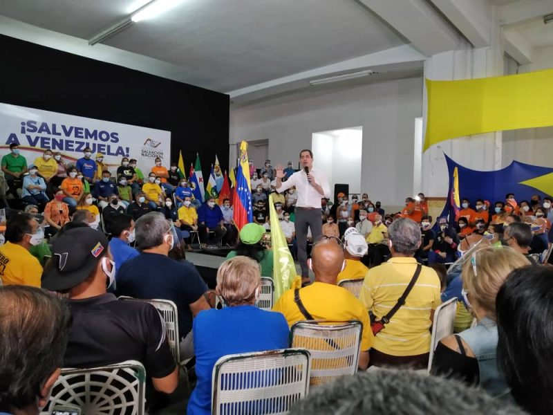 Guaidó ratifica que levantamiento de sanciones será progresivo previo cumplimiento de acuerdos