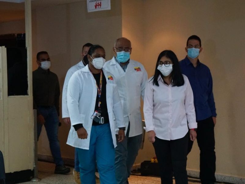 Delcy Rodríguez: Venezuela abarca casi 11 % de su población vacunada