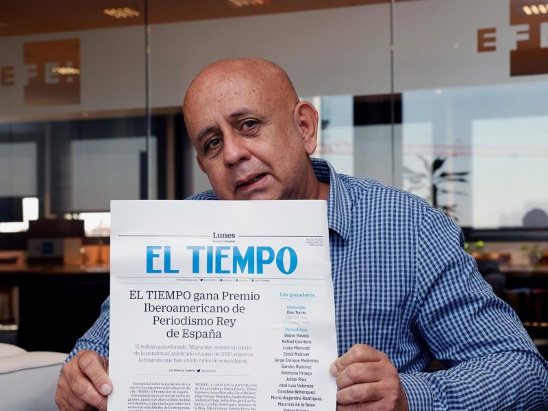 Premio a El Tiempo de Colombia visibiliza el "drama" de muchos venezolanos