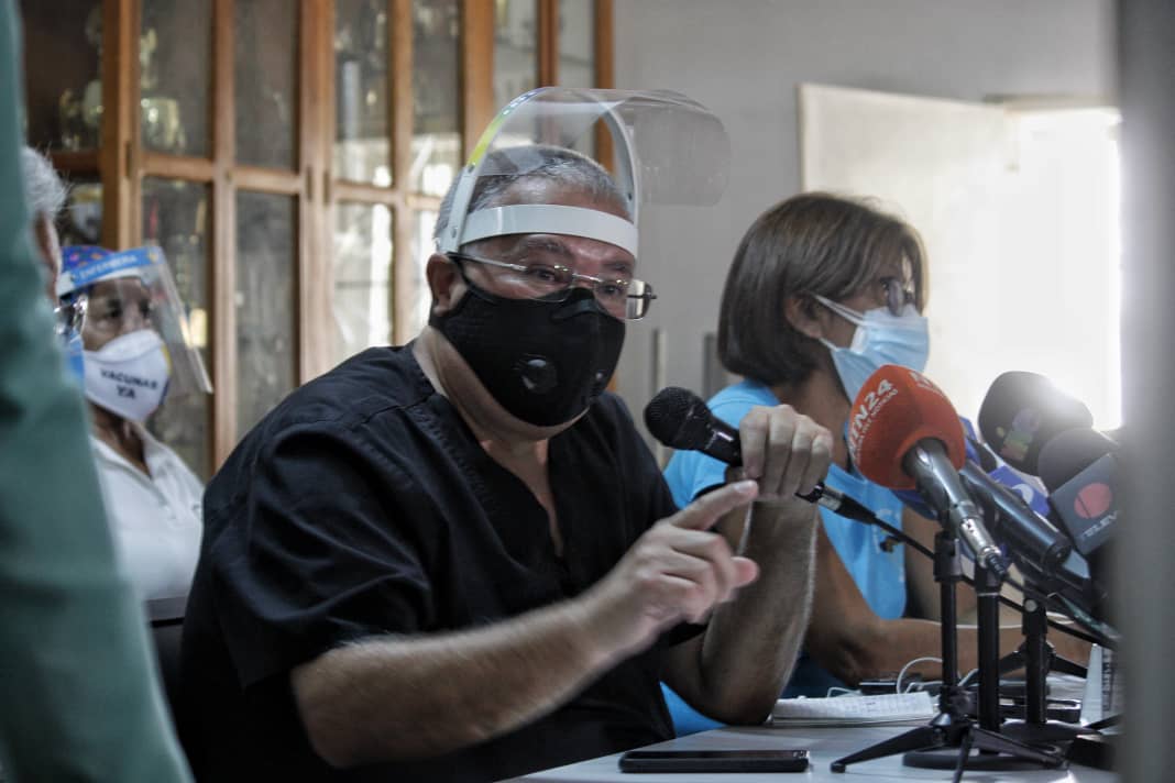 Lorenzo además pidió garantizar oxígeno medicinal a todas las personas con COVID-19 | Foto: Efecto Cocuyo