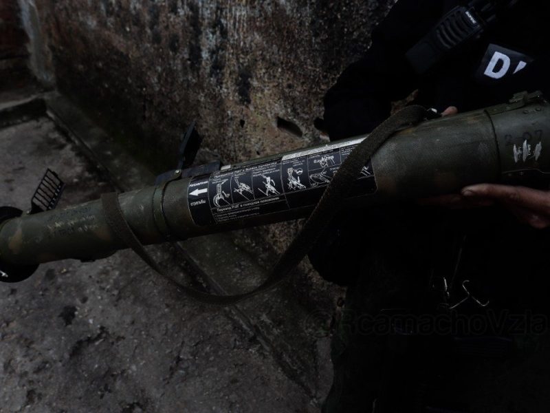Armas de guerra y municiones de alto calibre entre las incautaciones de la Cota 905