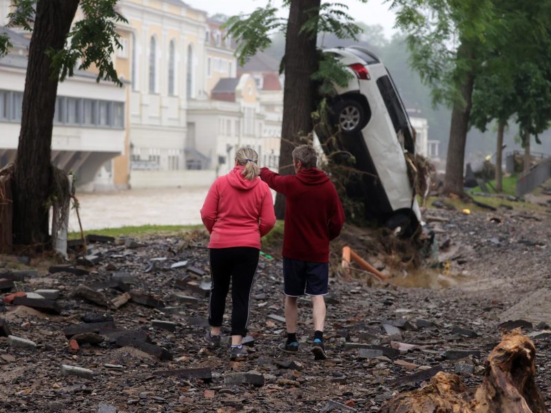 inundaciones en el oeste