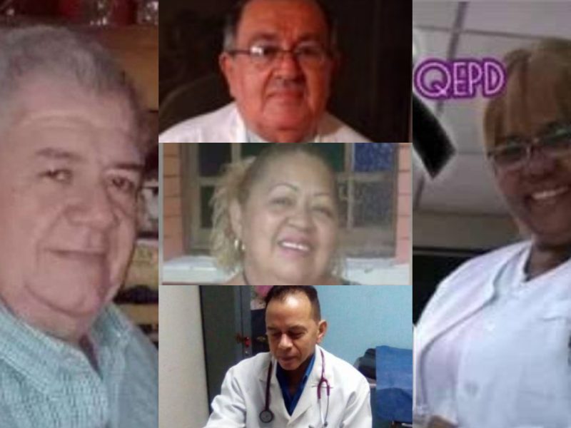 Fallecen otros siete profesionales de la salud por COVID-19 en julio