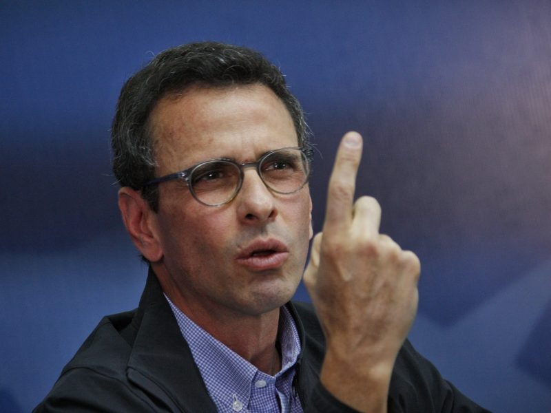 “Yo voy a votar el 21 de noviembre”, afirma Henrique Capriles