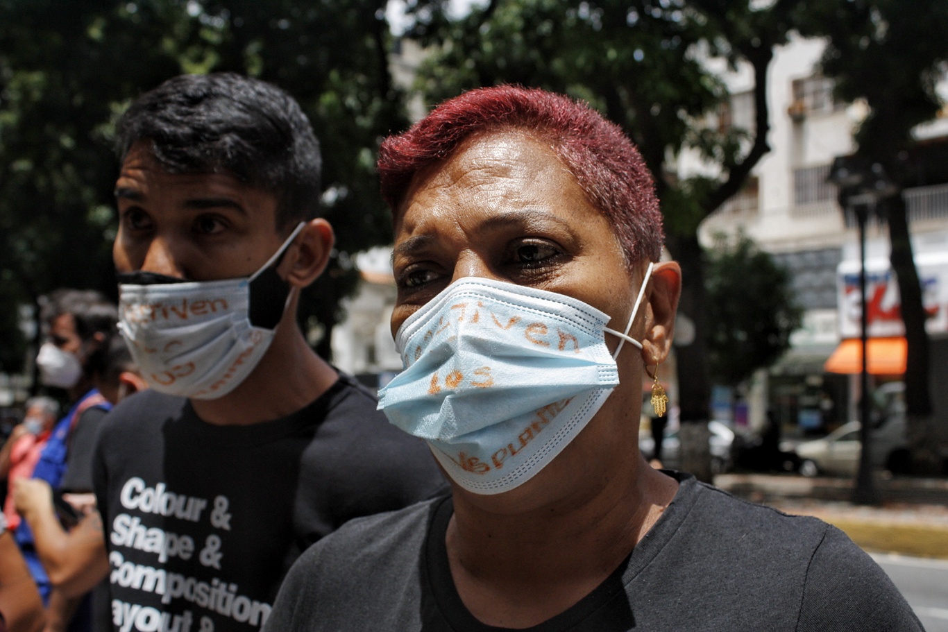 Madres piden a las autoridades que se pongan las manos en el corazón | Foto: Efecto Cocuyo