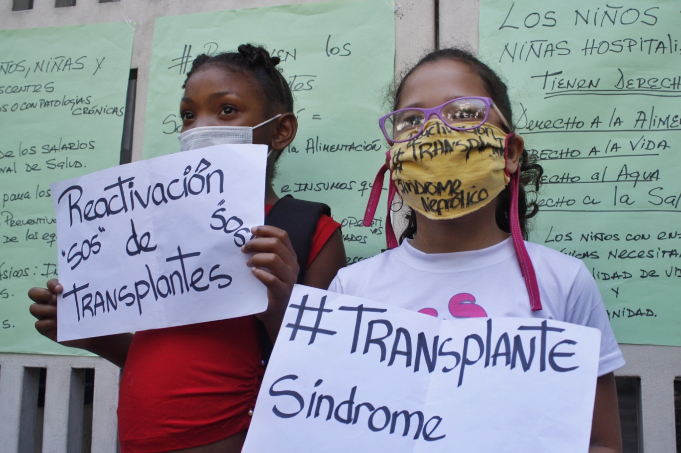 Las familias de los pacientes también se sumaron | Foto: Efecto Cocuyo