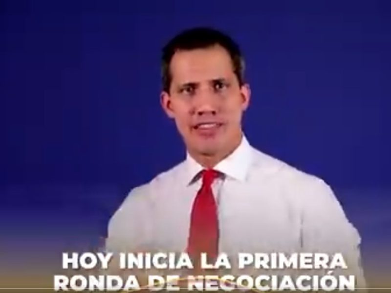 Guaidó insiste en que no hay condiciones para una elección libre