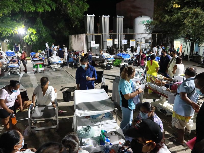 Reportan primer fallecido por terremoto de magnitud 7,1 en México