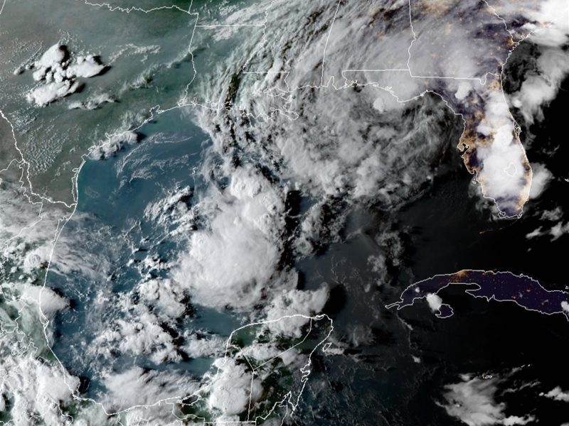 Tormenta tropical Mindy muy cerca de tocar tierra en el noroeste de Florida