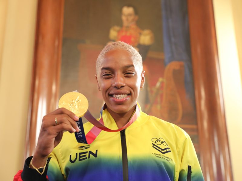Yulimar Rojas: El deporte debe seguir creciendo en Venezuela