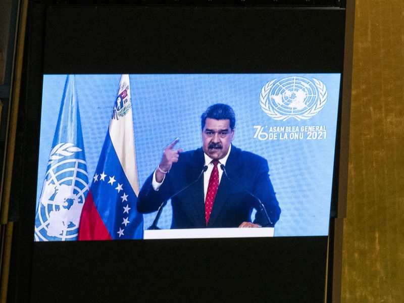 Maduro pide ante la ONU que EE.UU. y la Unión Europea levanten sanciones contra Venezuela