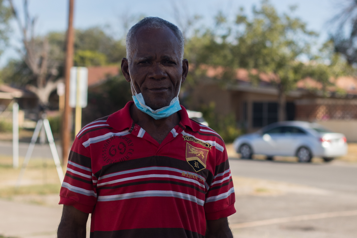 Migrantes haitianos del rio texas