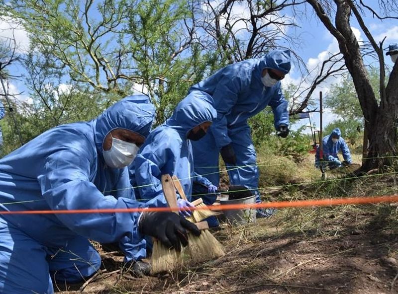 Hallan en el norte de México un centro de exterminio del crimen organizado
