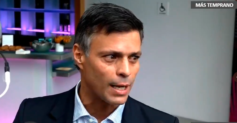 Leopoldo López presentará una querella “por calumnia” en contra de Humberto Calderón Berti