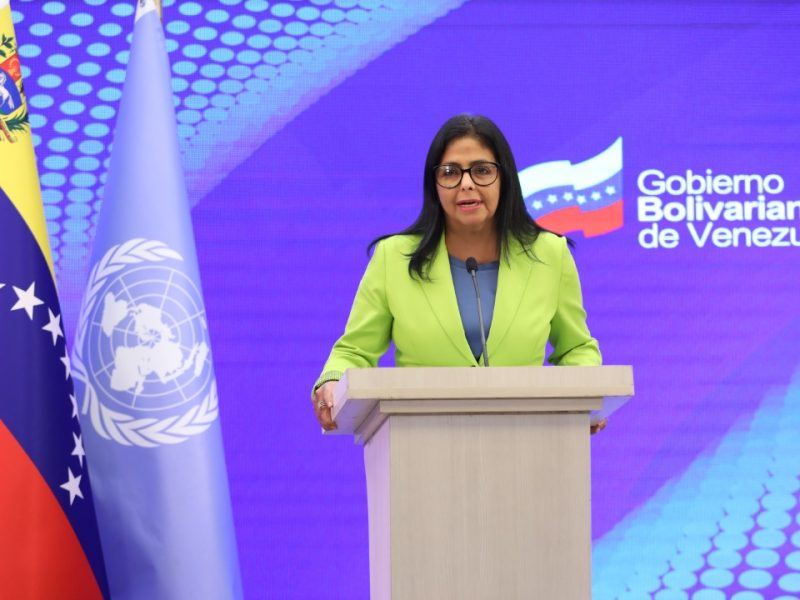Delcy Rodríguez confirma alivio de sanciones para petroleras estadounidenses