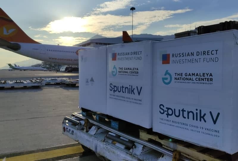 Llegan 430.000 dosis más de Sputnik V a Venezuela este #18Oct