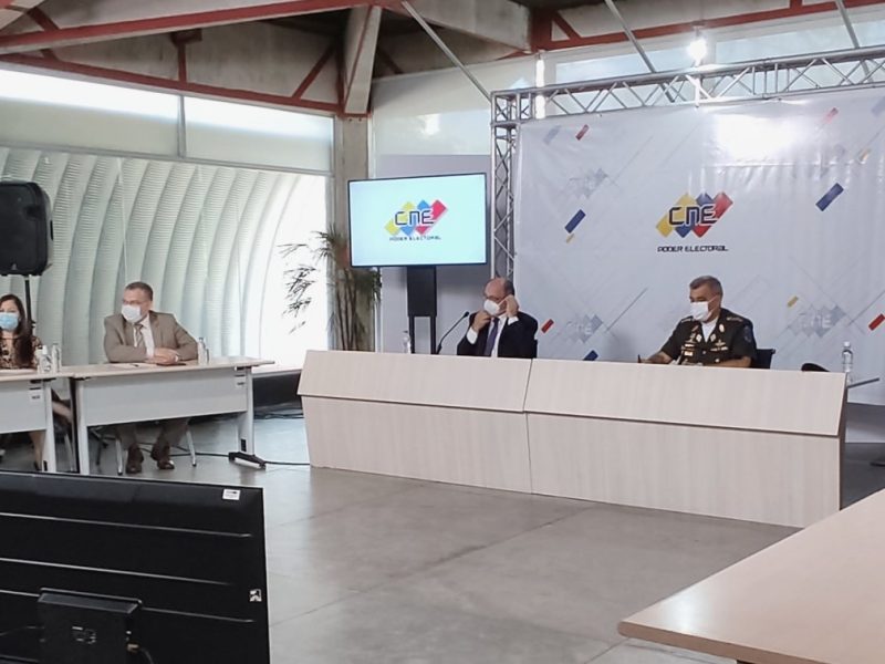 Presidente del CNE: proceso electoral está en 86% de cumplimiento de actividades