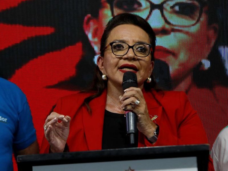 Xiomara Castro rompería bipartidismo de últimos 40 años en Honduras