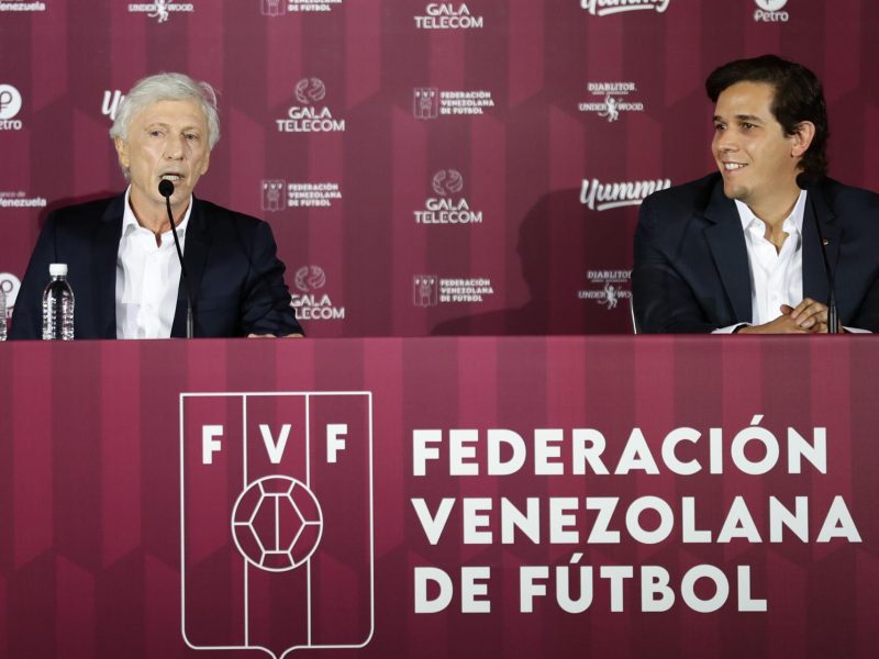 José Pekerman al asumir la Vinotinto: Vamos a dejar el corazón y el alma para llevar adelante la selección