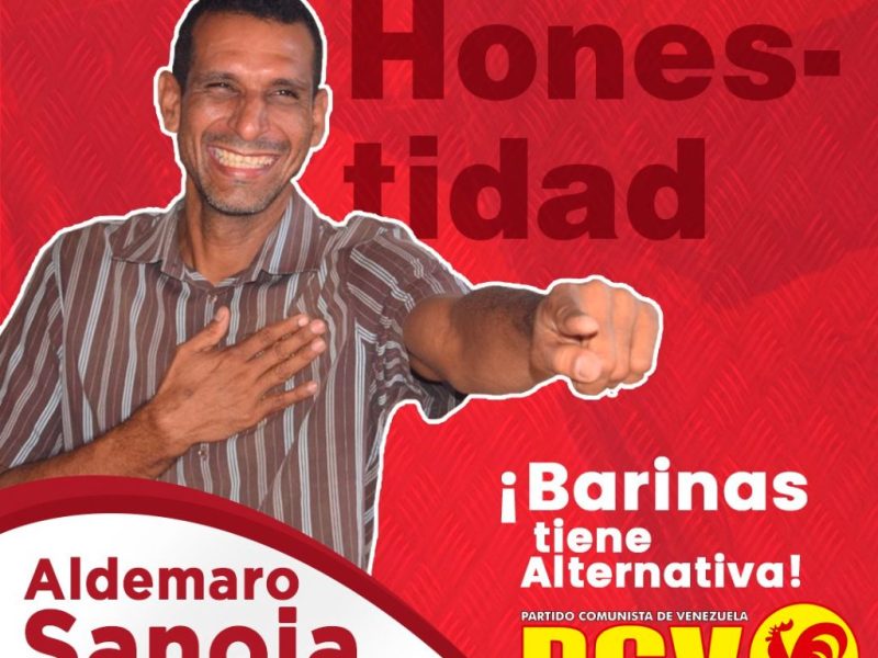 CNE inhabilita a candidato del PCV en Barinas Aldemaro Sanoja