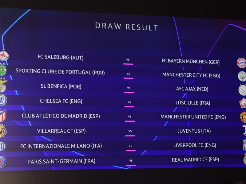 PSG-Real Madrid, duelo estelar tras la repetición del sorteo de octavos de final