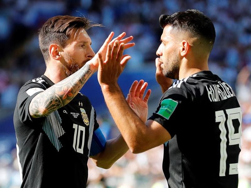 Messi se despide del Kun: Te voy a extrañar muchísimo