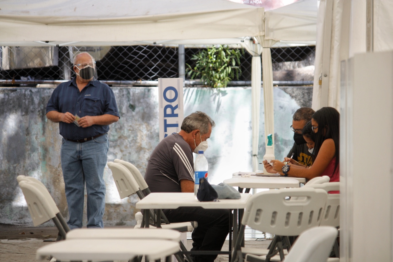 La carpa de Parque Miranda no trabaja los domingos | Foto: Mairet Chourio