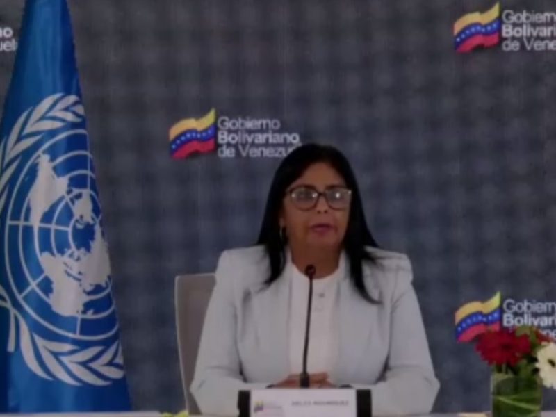 “Hay un desequilibrio en los casos que examina la CPI”, cuestiona Delcy Rodríguez ante la ONU