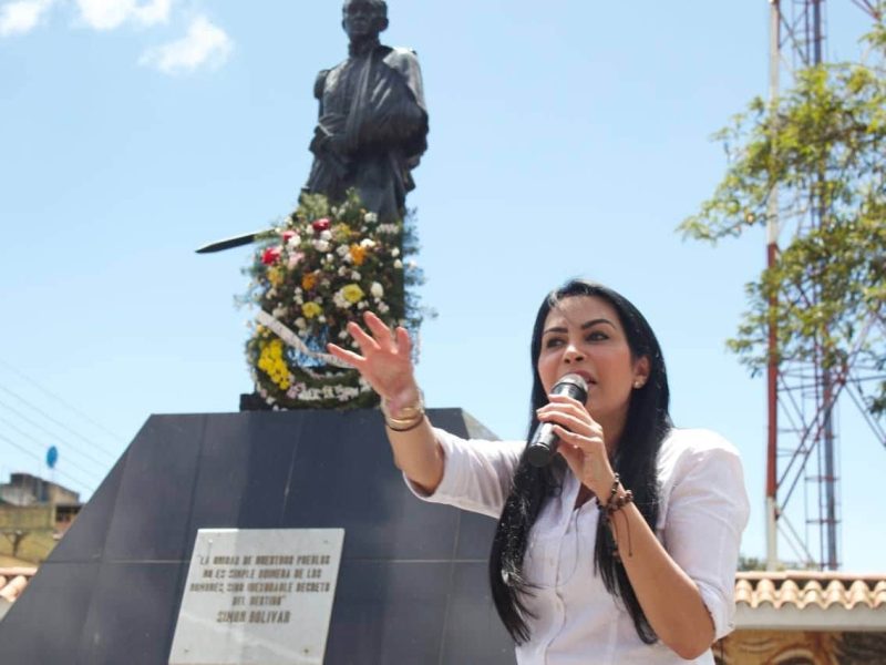 Delsa Solórzano presenta su nombre para competir en primarias opositoras