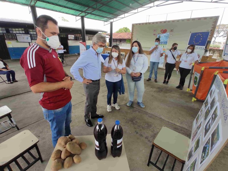 Jefe de delegación de la UE visita proyectos de cooperación en estados Táchira y Mérida