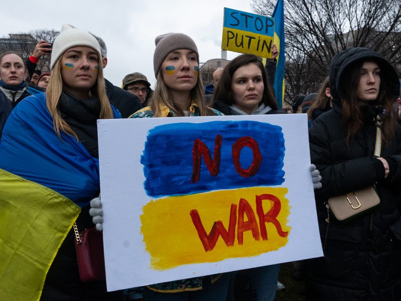 Ucrania Protesta Estados Unidos