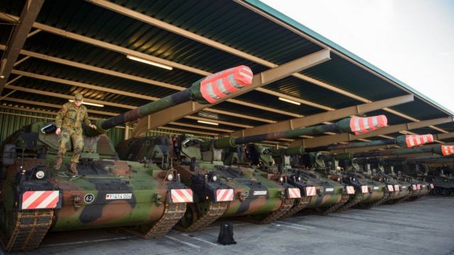 Tanques alemanes.