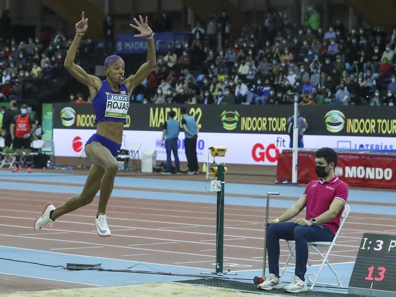 Yulimar roza su récord mundial de triple con 15,41