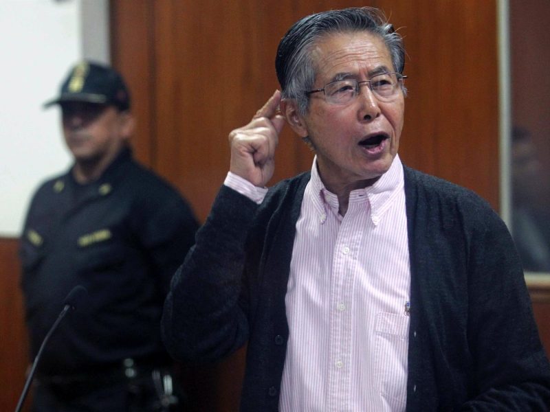 Alberto Fujimori saldrá en libertad en los próximos días