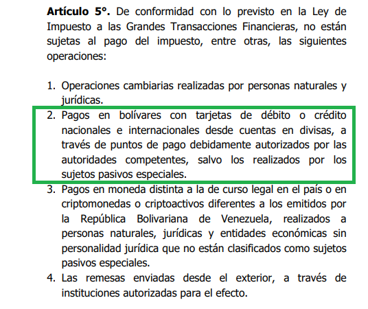 Pagos con tarjetas internacionales