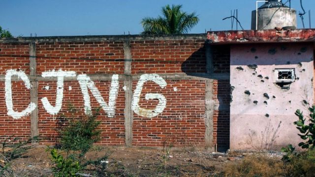 Cartel del CJNG en Aguililla