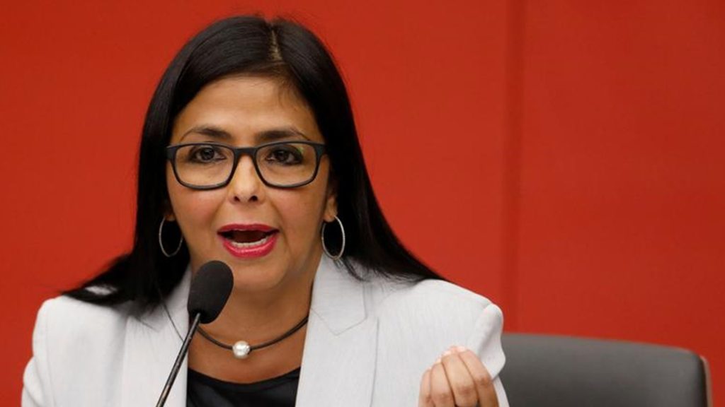 Delcy Rodríguez unión europea sanciones