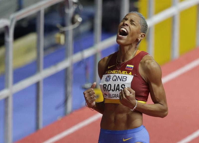 Yulimar Rojas sufre "una pequeña lesión" y es baja del mitin de Madrid